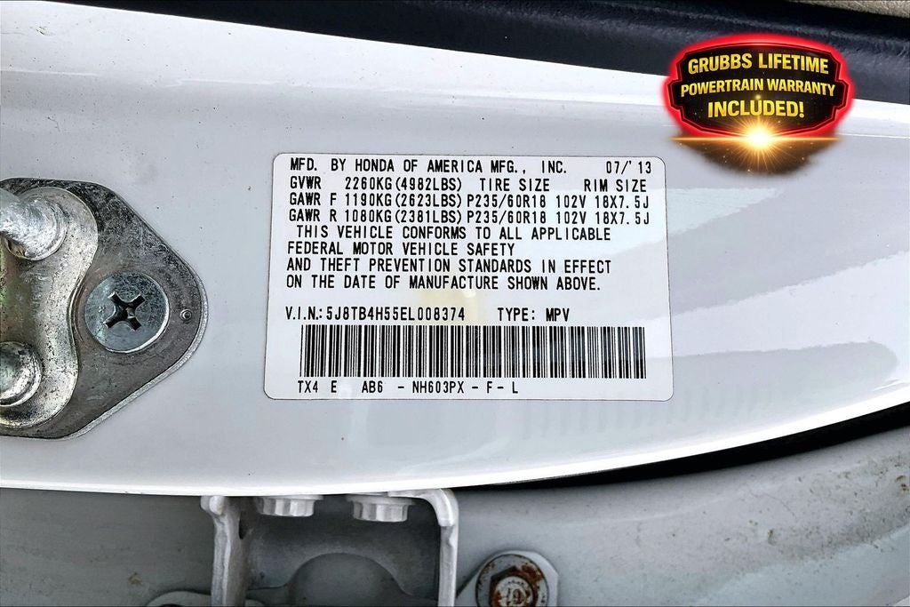 2014 Acura RDX Technology Package