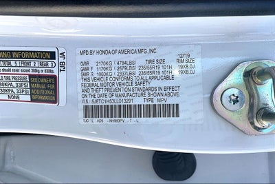 2020 Acura RDX Technology Package