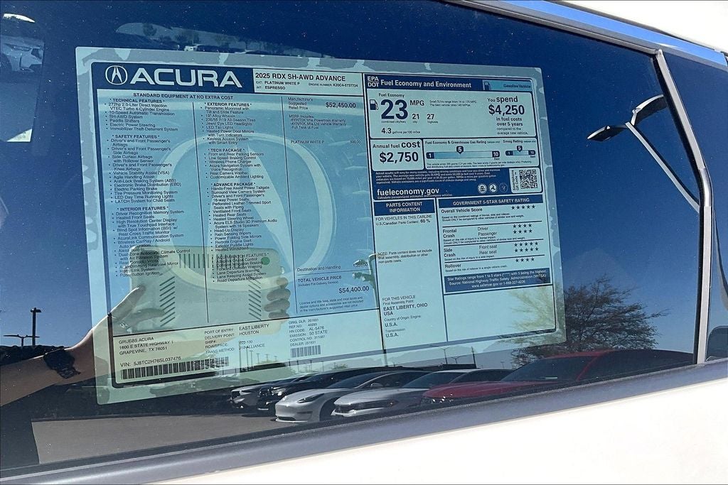 2025 Acura RDX Advance Package SH-AWD