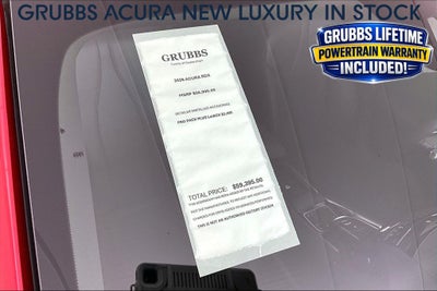 2026 Acura RDX A-Spec Advance Package SH-AWD