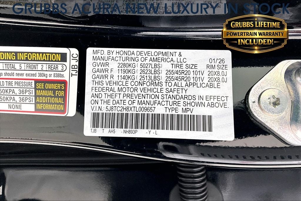 2026 Acura RDX A-Spec Advance Package SH-AWD