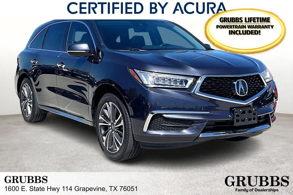 2020 Acura MDX Technology