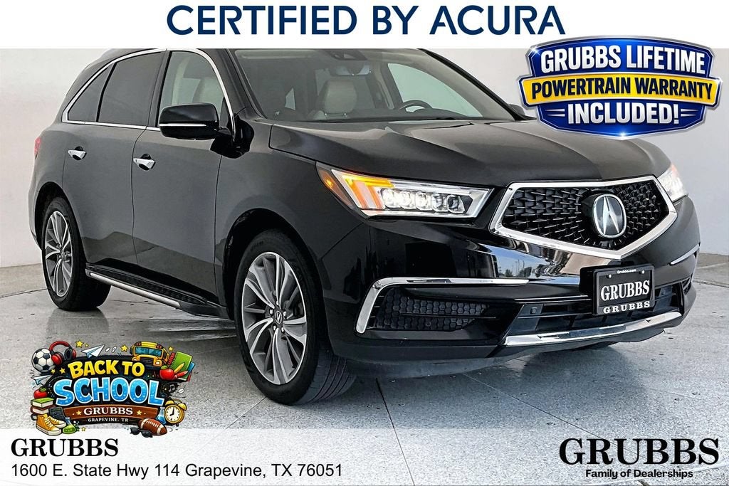 2018 Acura MDX 3.5L SH-AWD w/Technology & Entertainment Pkgs