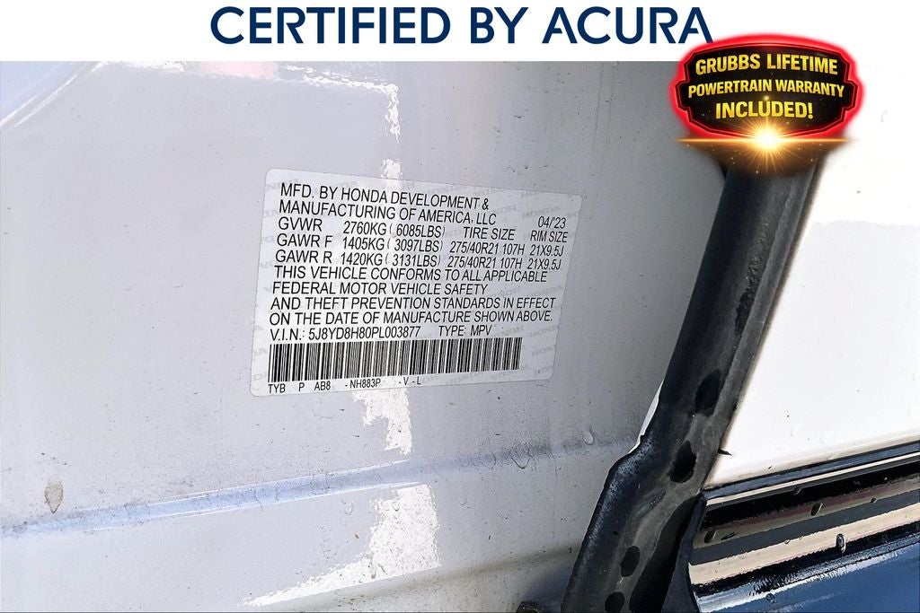 2023 Acura MDX Type S w/Advance Package SH-AWD