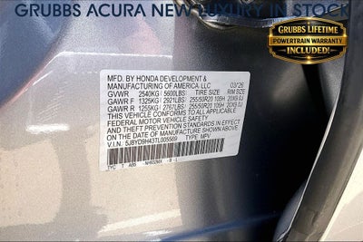 2026 Acura MDX Technology Package
