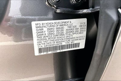 2026 Acura MDX Technology Package