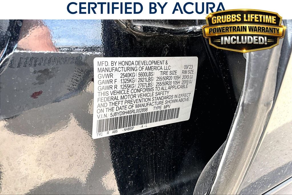 2024 Acura MDX Technology