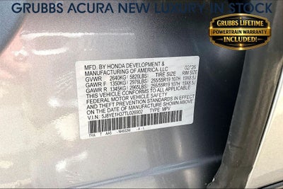 2026 Acura MDX Base SH-AWD