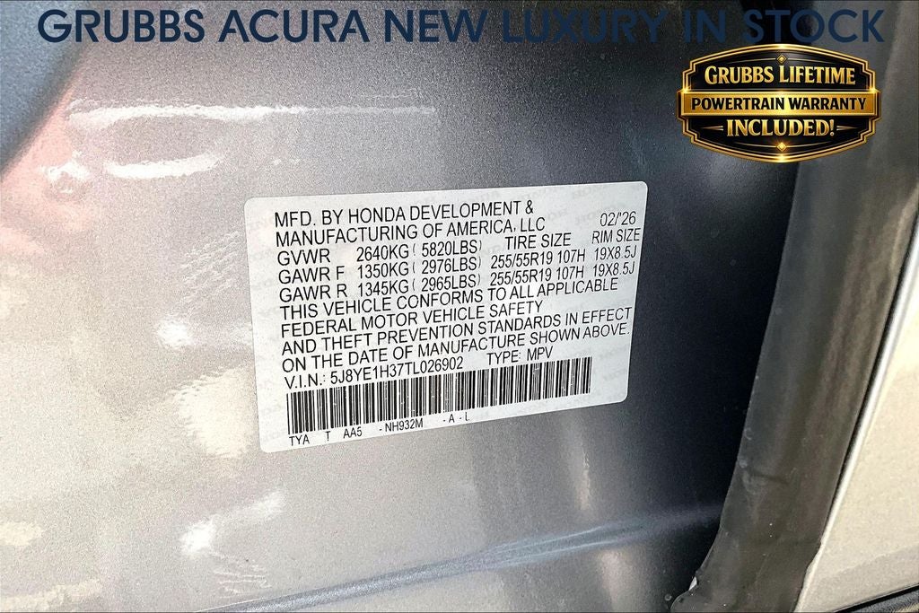 2026 Acura MDX Base SH-AWD
