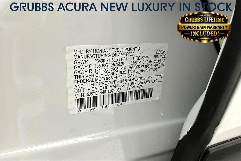 2026 Acura MDX Technology Package SH-AWD