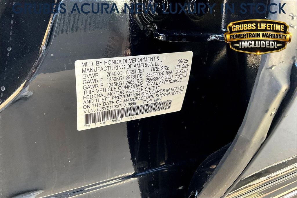 2026 Acura MDX Advance Package SH-AWD