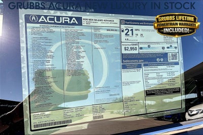 2026 Acura MDX Advance Package SH-AWD