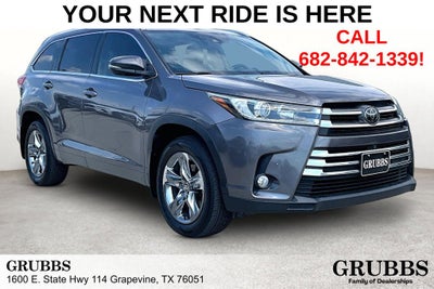 2018 Toyota Highlander Limited Platinum