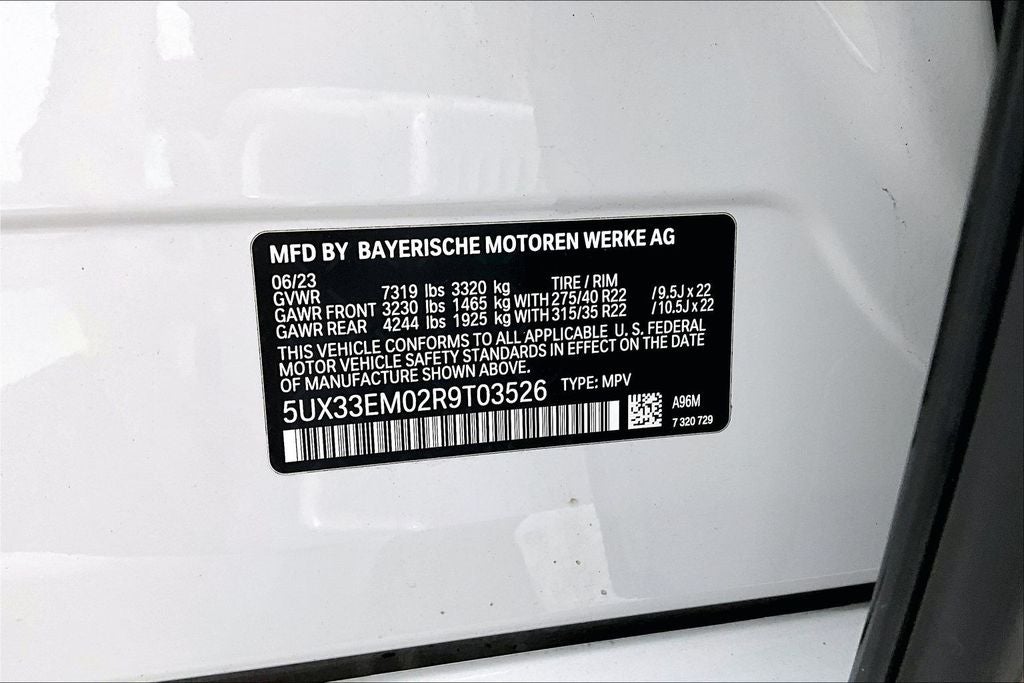 2024 BMW X7 M60i