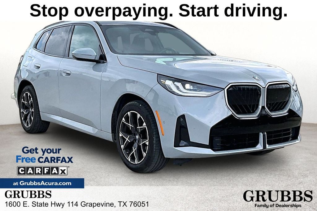 2025 BMW X3 30 xDrive M Sport