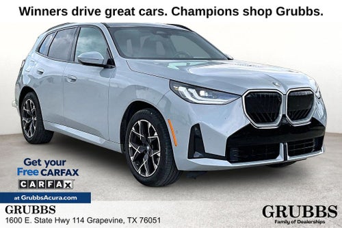2025 BMW X3 30 xDrive M Sport