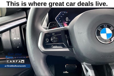 2025 BMW X3 30 xDrive M Sport
