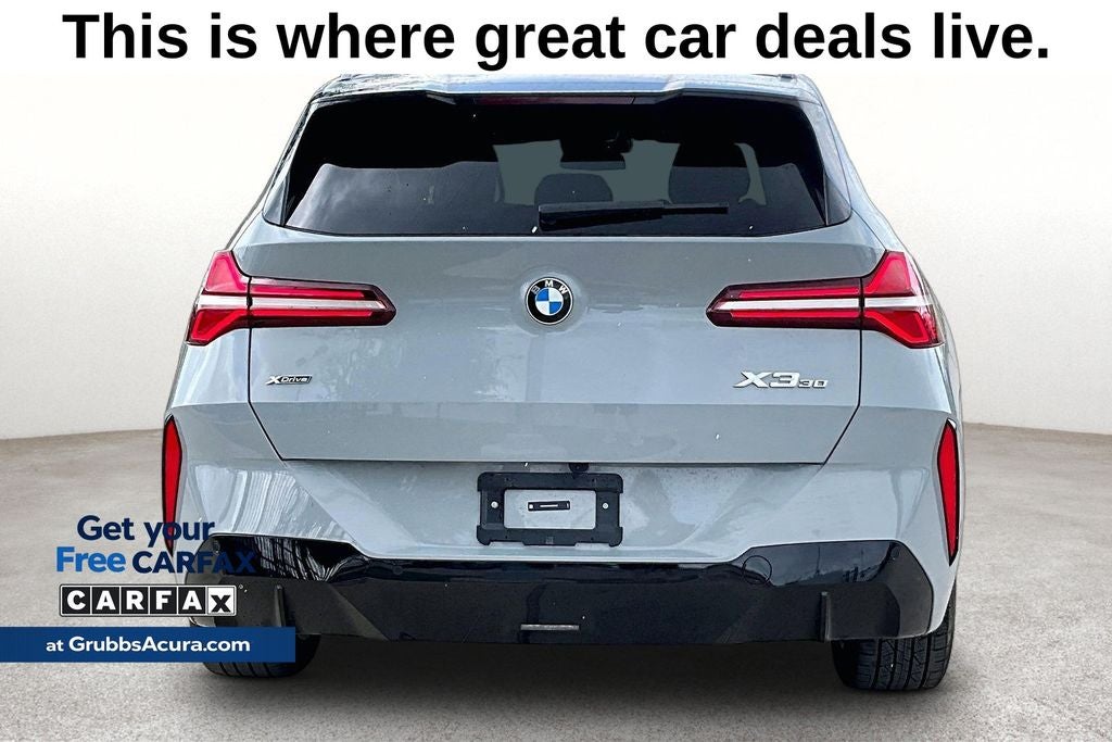 2025 BMW X3 30 xDrive M Sport