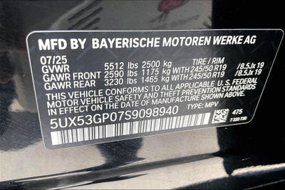 2025 BMW X3 30 xDrive M Sport