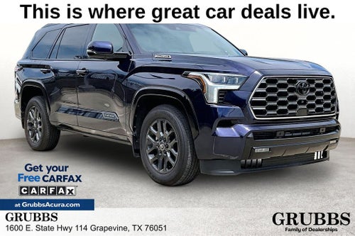 2026 Toyota Sequoia Platinum