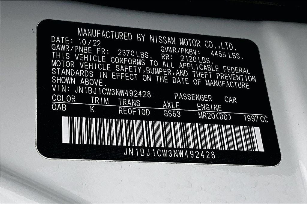 2022 Nissan Rogue Sport SL