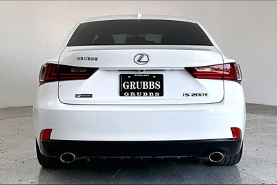 2016 Lexus IS 200t F-Sport