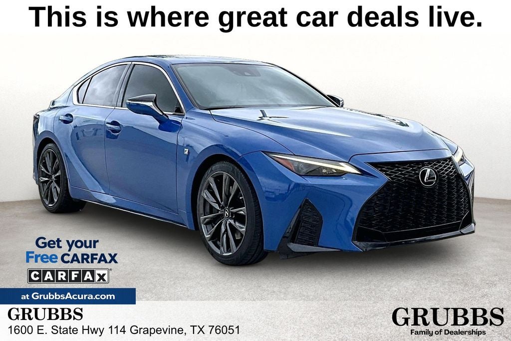 2022 Lexus IS 350 F SPORT