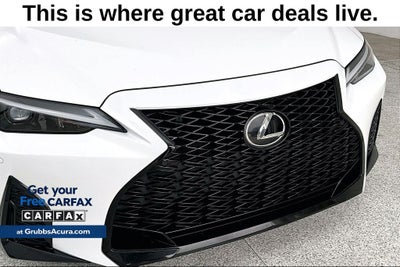 2023 Lexus IS 350 F SPORT