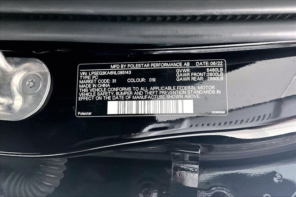 2022 Polestar 2 Long Range Single Motor