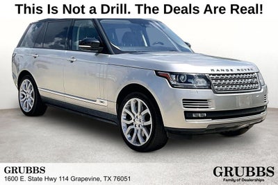 2016 Land Rover Range Rover 5.0L V8 Supercharged LWB