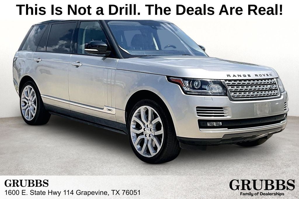 2016 Land Rover Range Rover 5.0L V8 Supercharged LWB
