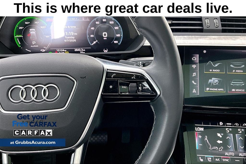 2024 Audi Q8 Sportback e-tron Premium Plus S line quattro