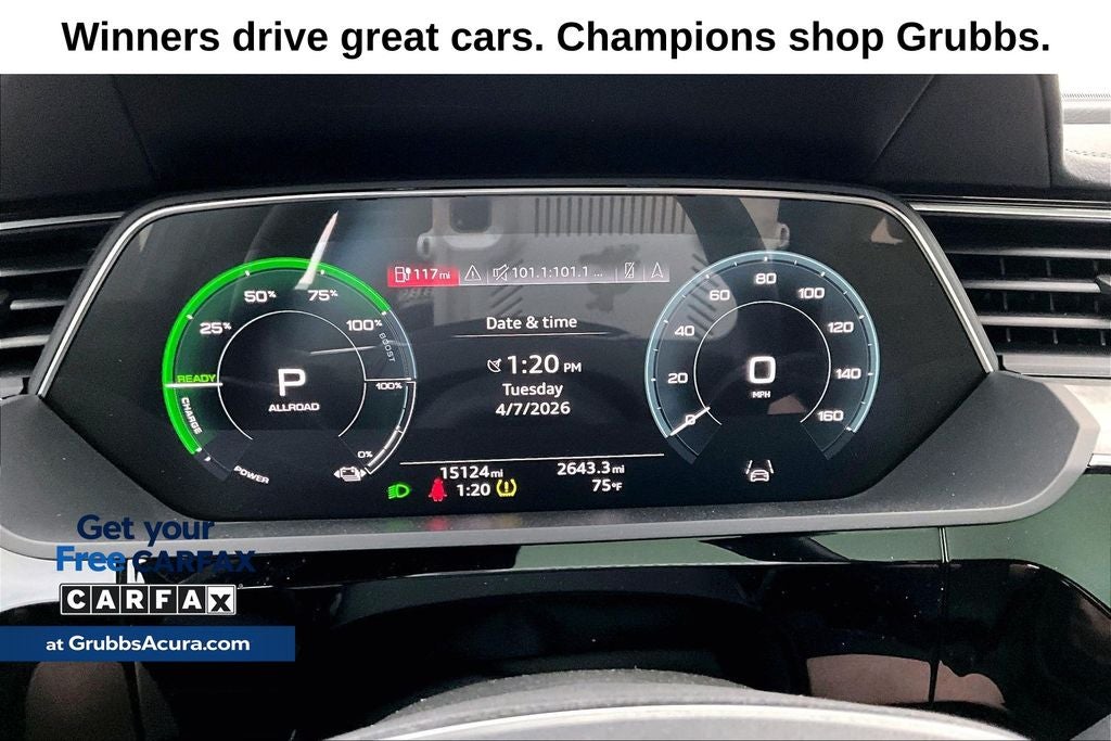 2024 Audi Q8 Sportback e-tron Premium Plus S line quattro