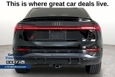 2024 Audi Q8 Sportback e-tron Premium Plus S line quattro