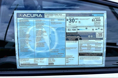 2026 Acura Integra A-Spec Tech Package