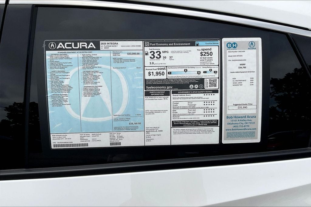 2025 Acura Integra Base