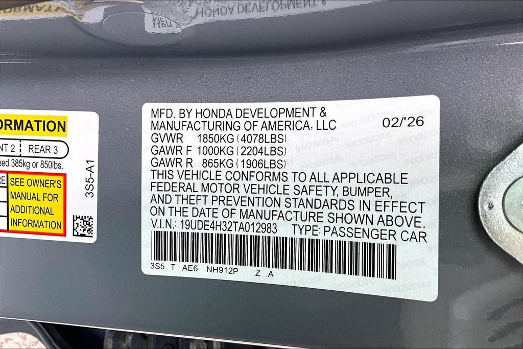 2026 Acura Integra A-Spec Package