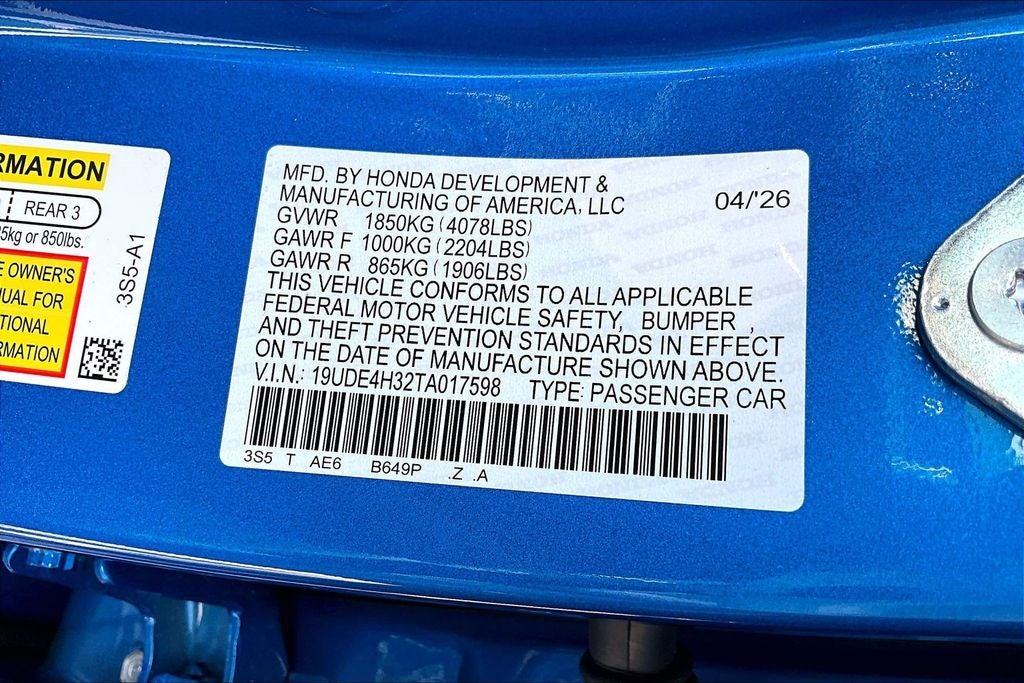 2026 Acura Integra A-Spec Package