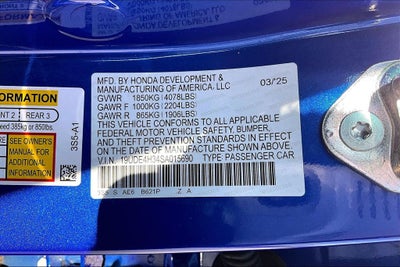2025 Acura Integra A-Spec Package