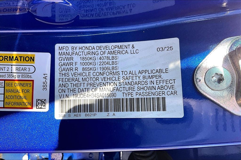 2025 Acura Integra A-Spec Package