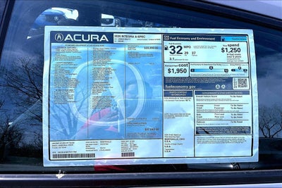 2026 Acura Integra A-Spec Package