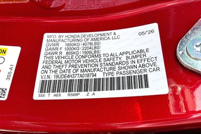 2026 Acura Integra A-Spec Package