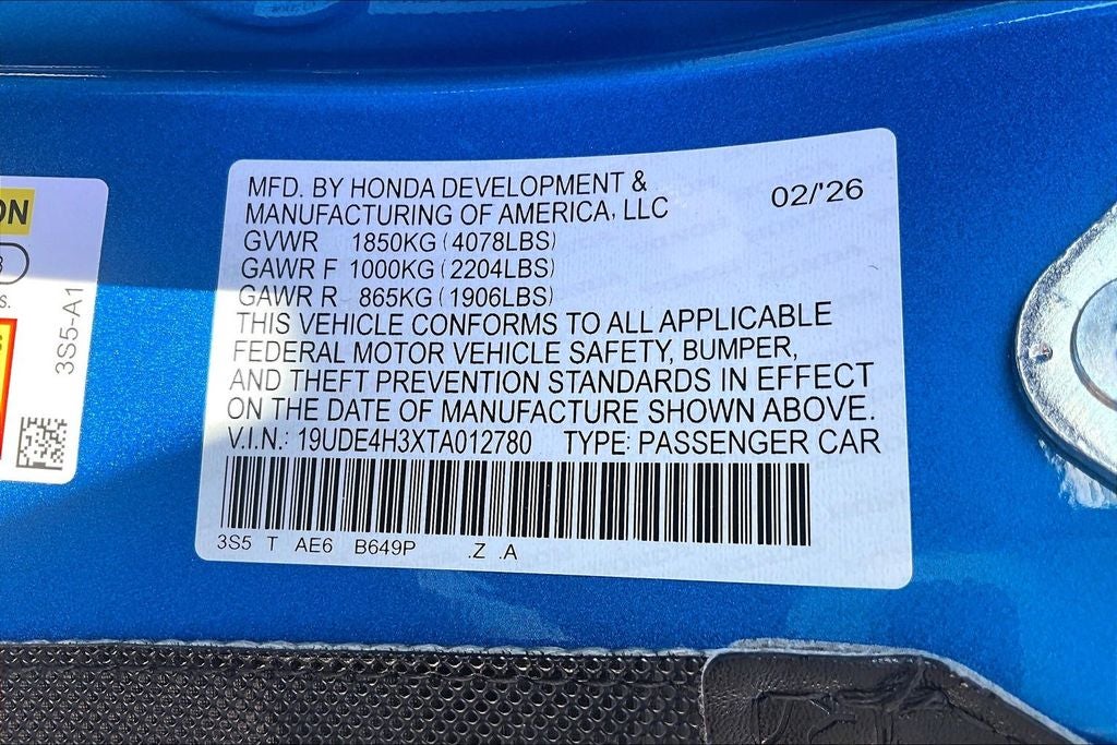 2026 Acura Integra A-Spec Package