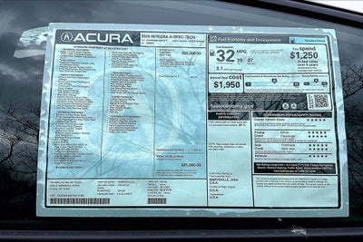 2026 Acura Integra A-Spec Tech Package