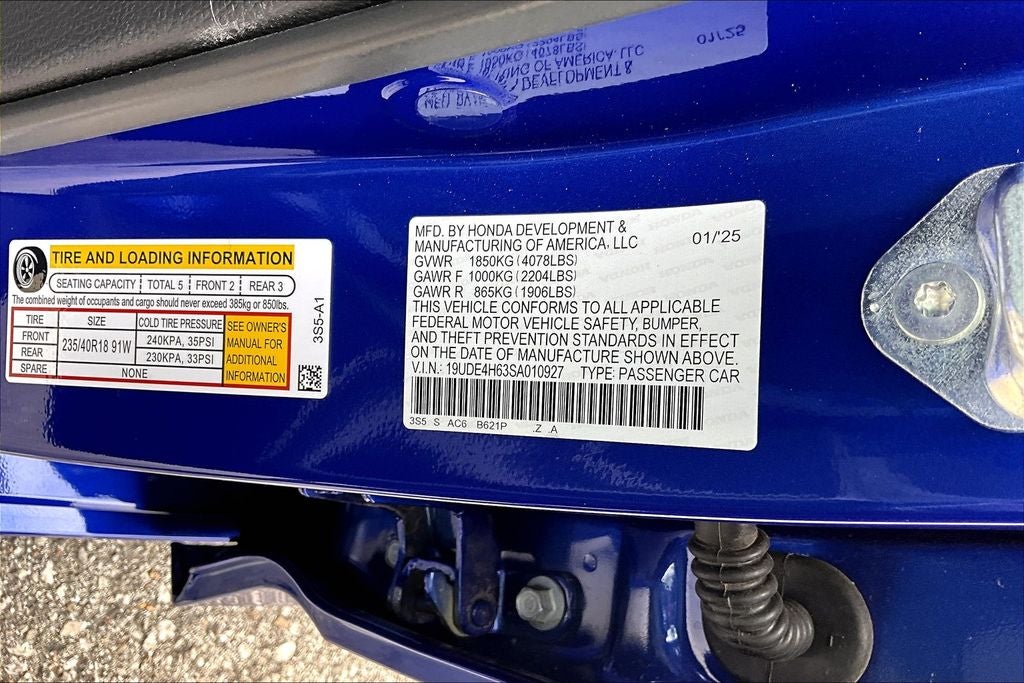 2025 Acura Integra A-Spec Tech Package