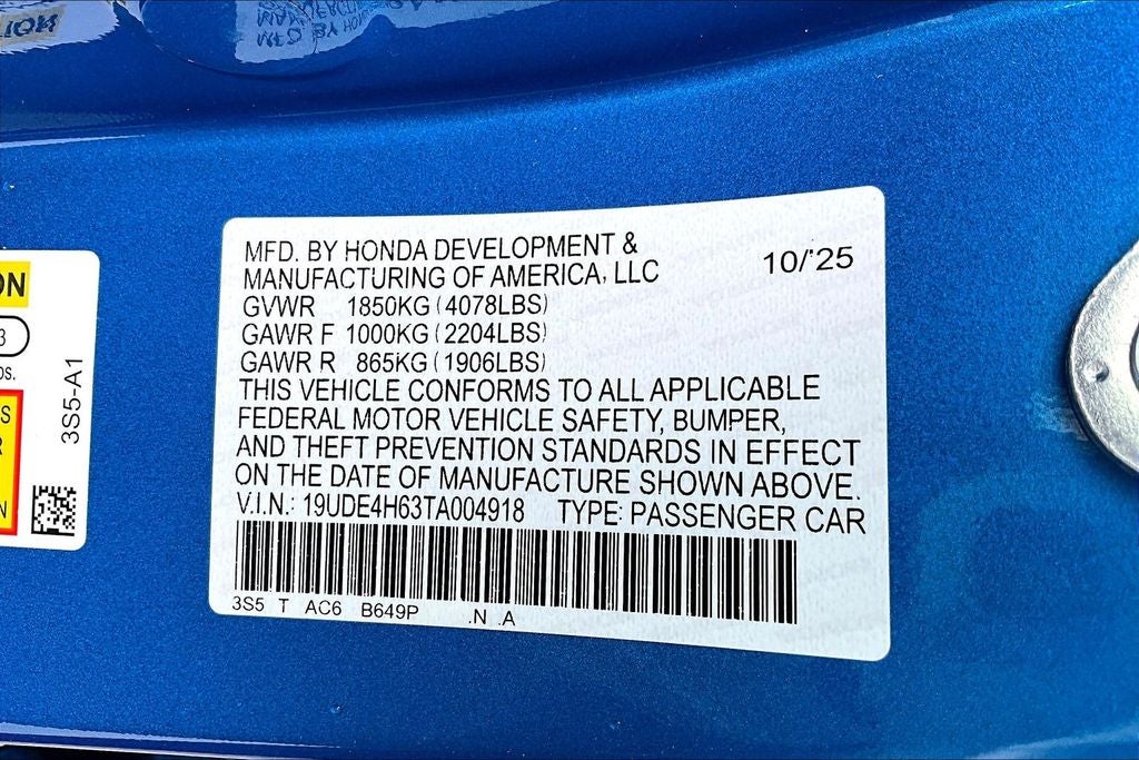 2026 Acura Integra A-Spec Tech Package