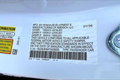 2026 Acura Integra A-Spec Tech Package