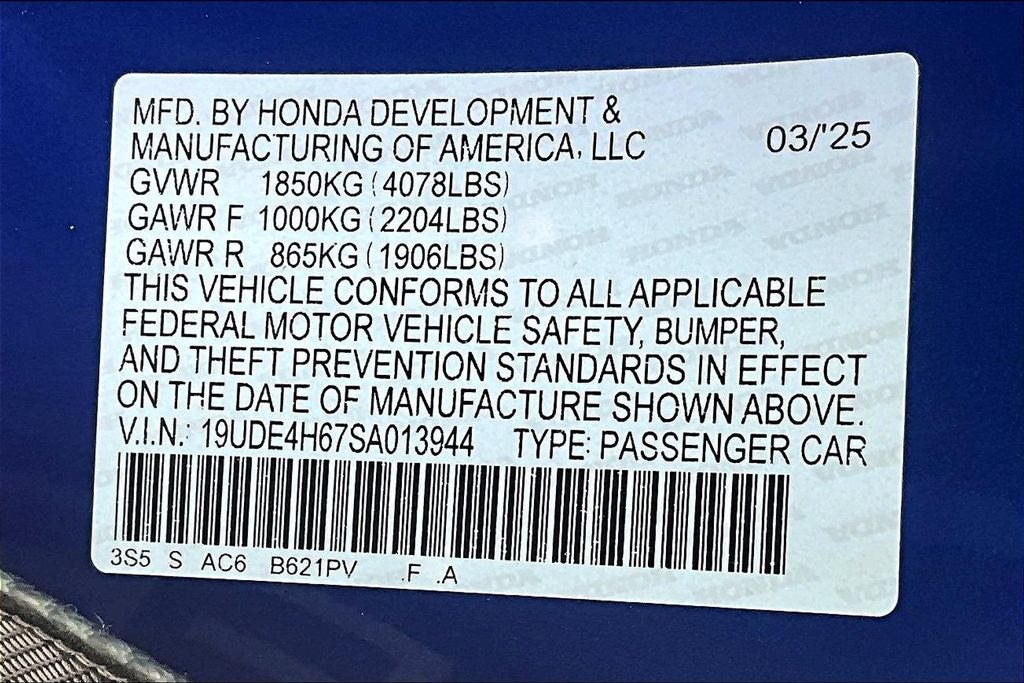 2025 Acura Integra A-Spec Tech Package