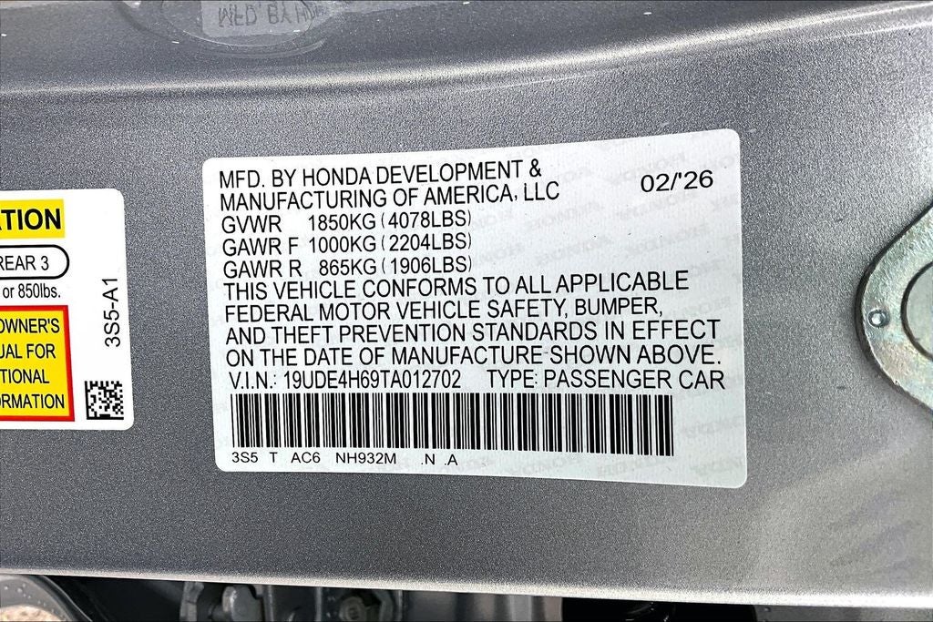 2026 Acura Integra A-Spec Tech Package