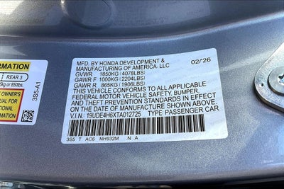 2026 Acura Integra A-Spec Tech Package
